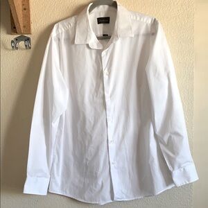 David Taylor White Dress Shirt